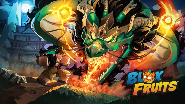 ภาพโปรโมต Blox Fruits จากผู้พัฒนาบน Roblox