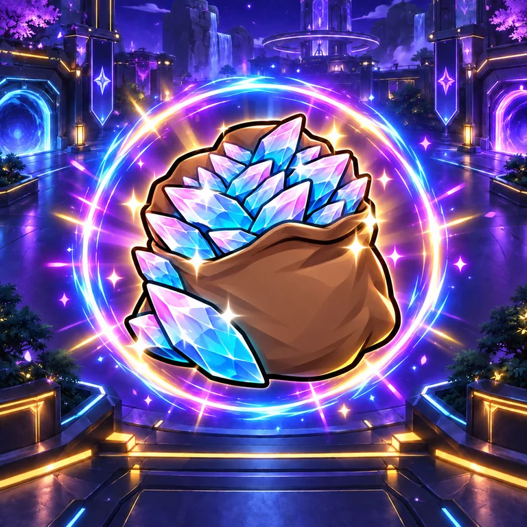 50 Trait Reroll — Anime Vanguards บนฉากลานนีออนพร้อมวงแสง